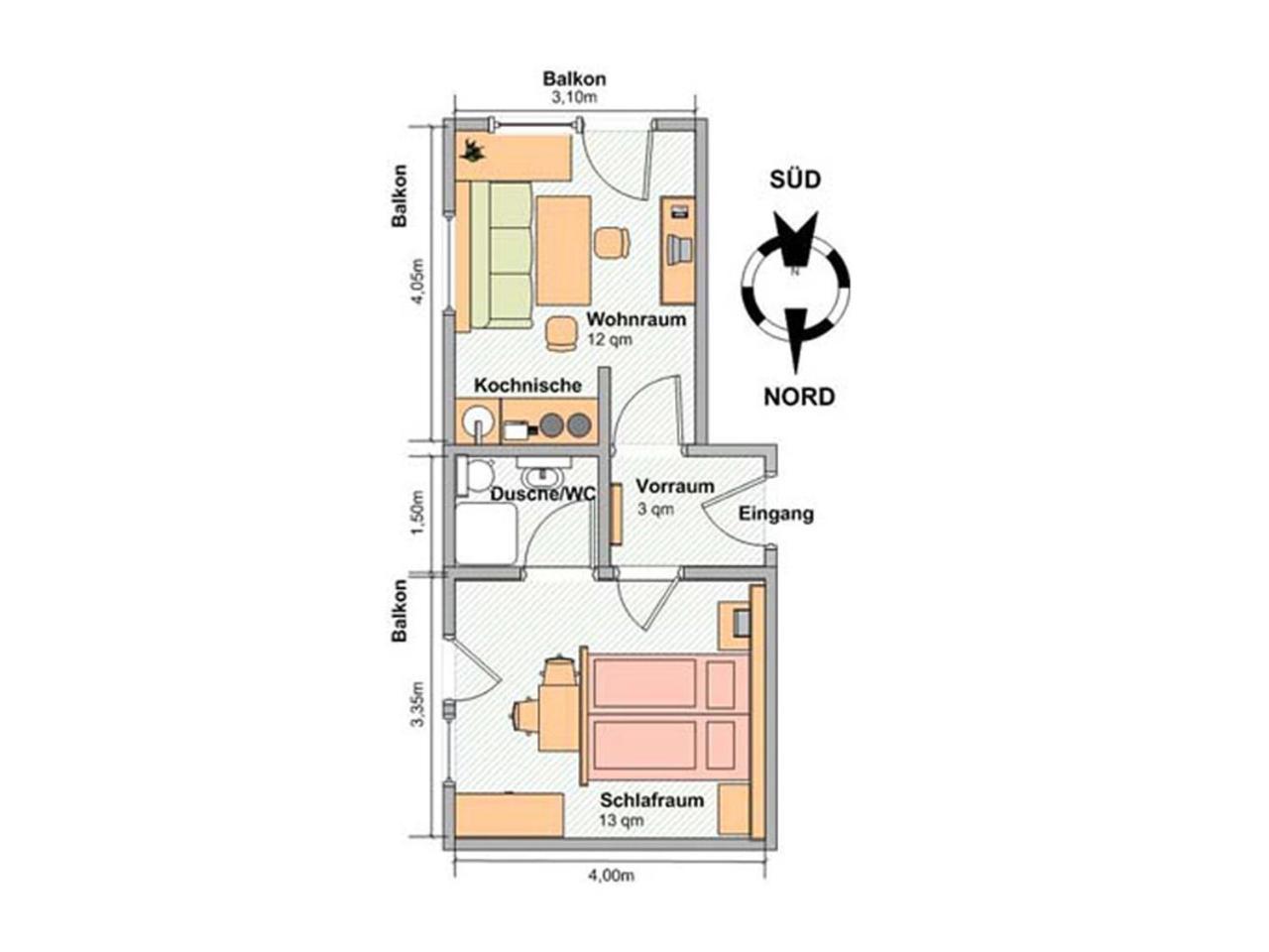 Haus Enzian Apartment แลร์มอส ภายนอก รูปภาพ