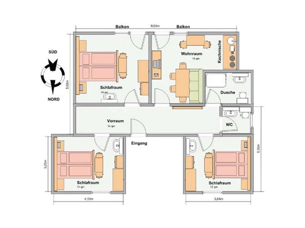 Haus Enzian Apartment แลร์มอส ภายนอก รูปภาพ